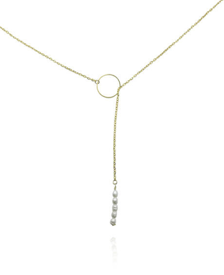 Ocean's Grace Pearl Necklace
